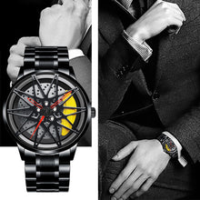 Load image into Gallery viewer, Car Wheel Watch-Waterproof Stainless Steel Japanese Quartz Wrist Watch Sports Men’s Watches