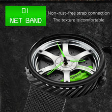 Load image into Gallery viewer, Car Wheel Watch-Waterproof Stainless Steel Japanese Quartz Wrist Watch-Wheel Design